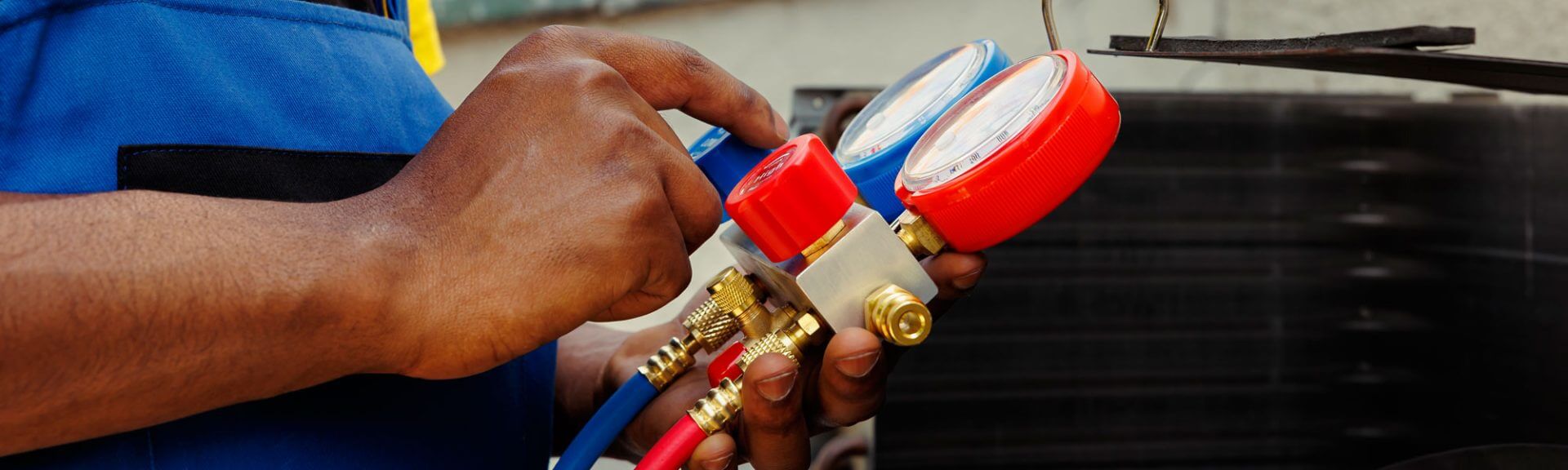 Close Up Hvac Meters