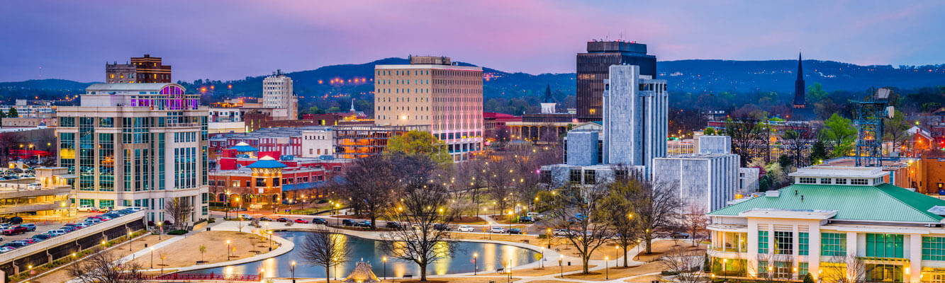 Huntsville Alabama Skyline